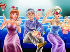 게임 Ice Family Movie Night 온라인