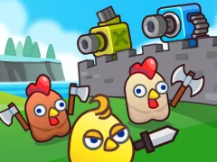 게임 Merge Cannon: Chicken Defense 온라인
