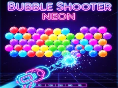 게임 Bubble Shooter Neon 온라인