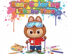 게임 Easy Coloring Labubu Time 온라인
