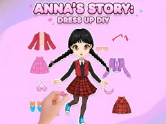 게임 Anna's Story: Dress Up DIY 온라인