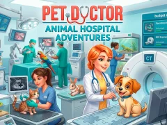 게임 Pet Doctor Animal Hospital Adventure 온라인