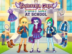 게임 Equestria Girls First Day at School 온라인