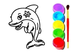 게임 Dolphin Coloring Book 온라인