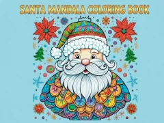 게임 Santa Mandala Coloring Pages 온라인