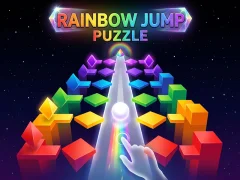 게임 Rainbow Jump Puzzle 온라인