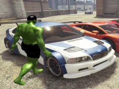 게임 Chained Car vs Hulk 온라인