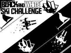 게임 Black and White Ski Challenge 온라인