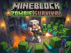 게임 Mineblock Zombie Survival 온라인