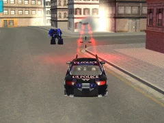 게임 US Police Robot Transform: Robot  fighting games 온라인