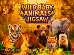 게임 Wild Baby Animals Jigsaw 온라인