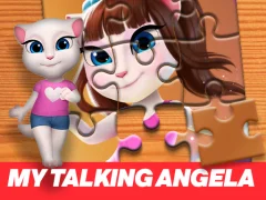 게임 My Talking Angela Jigsaw Puzzle 온라인