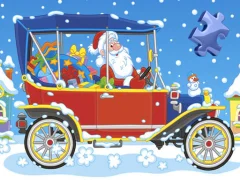 게임 Christmas Cars Jigsaw 온라인
