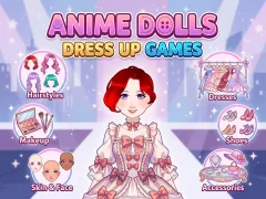 게임 Anime Dolls Dress Up Games 온라인