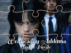 게임 Wednesday Addams Jigsaw Puzzle 온라인