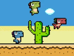 게임 Pixel Dino Run 온라인