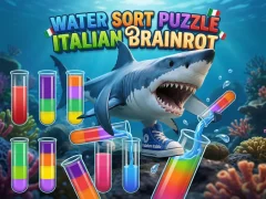 게임 Water Sort Puzzle Italian Brainrot 온라인