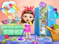 게임 Sweet Baby Girl Cleanup Messy House 온라인