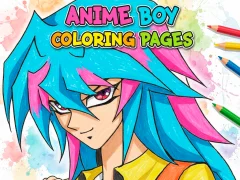게임 Anime Boy Coloring Pages 온라인