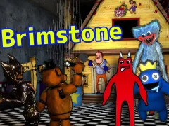 게임 Friday Night Funkin nferior Mascots – Brimstone Cover 온라인