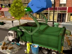 게임 Town Clean Garbage Truck 온라인