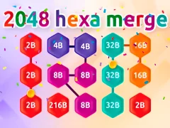 게임 2048 Hex Chain Merge 온라인