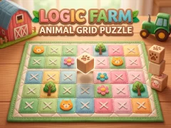 게임 Logic Farm: Animal Grid Puzzle 온라인