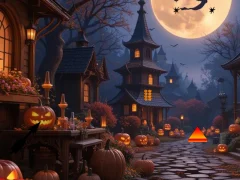 게임 Halloween Spider Web Treasure Escape 온라인