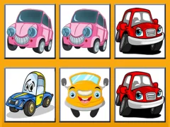 게임 Funny Cars Memory 온라인