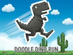게임 Doodle Dino Run 온라인