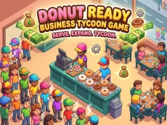 게임 Donut Ready Business Tycoon Game 온라인