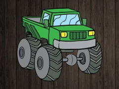 게임 Monster Truck Jigsaw 온라인