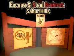 게임 Escape & Steal Brainrot: Sahur Hills 온라인