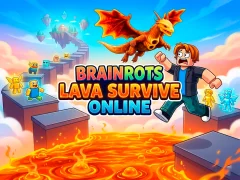 게임 Brainrots Lava Survive Online 온라인