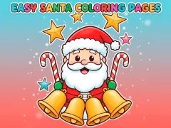 게임 Easy Santa Coloring Pages 온라인