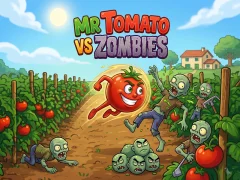 게임 Mr Tomato VS Zombies 온라인