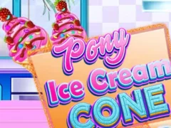 게임 Pony Ice Cream Cone 온라인