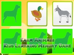 게임 Farm Animals Kids Learning  Memory 온라인