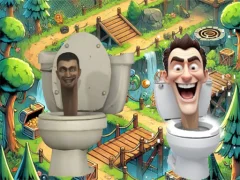 게임 Skibidi Toilet Cross The Road 온라인