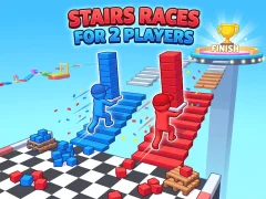 게임 Stairs Races For 2 Players 온라인