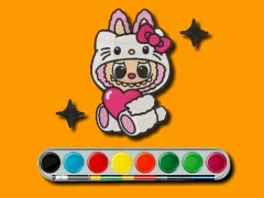 게임 Labubu Coloring Adventure 온라인