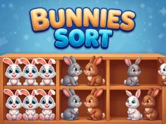 게임 Bunnies Sort 온라인