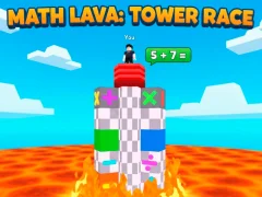 게임 Math Lava: Tower Race 온라인