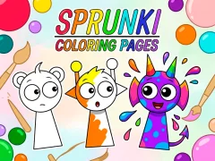 게임 Sprunki Coloring Pages 온라인