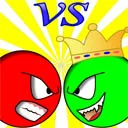 게임 Red ball vs green king 온라인