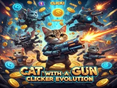 게임 Cat with a Gun Clicker Evolution 온라인