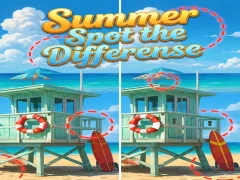 게임 Summer Spot the Differense 온라인