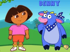 게임 Dora's Meet My Friends 온라인