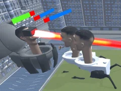 게임 Skibidi Toilet Monster Fight 온라인