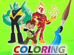 게임 Ben 10 Coloring 온라인
